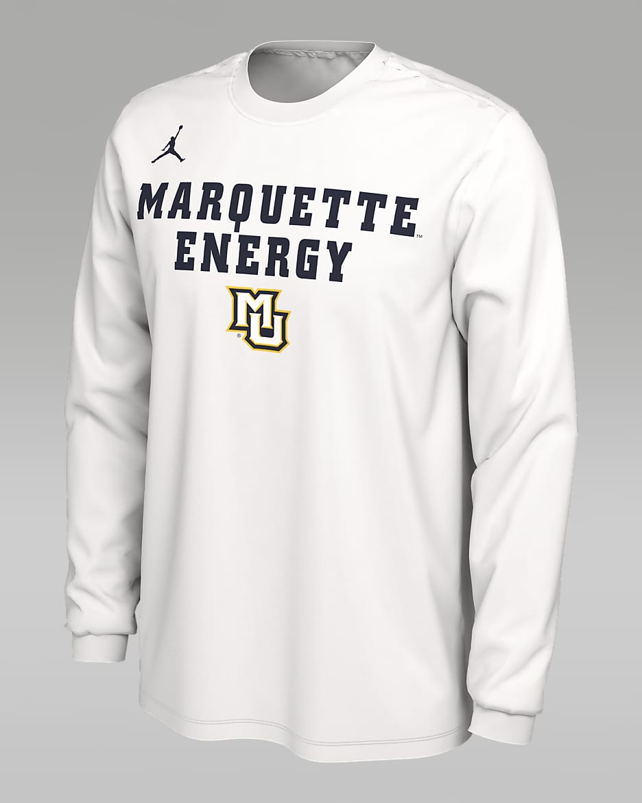 Marquette Men's Jordan College Long-Sleeve T-Shirt. Nike.com